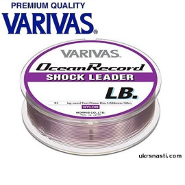 Шок-лидер Varivas Ocean Record Chock Leader размотка 50м светло-фиолетовый